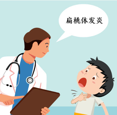 孩子扁桃体发炎，再林阿莫西林颗粒能消炎吗？